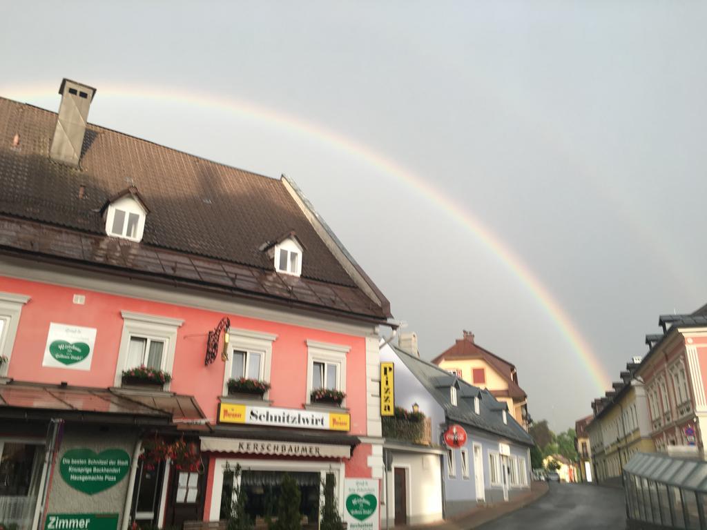 Bed & Breakfast Goldener Stiefel Mariazell Exterior foto